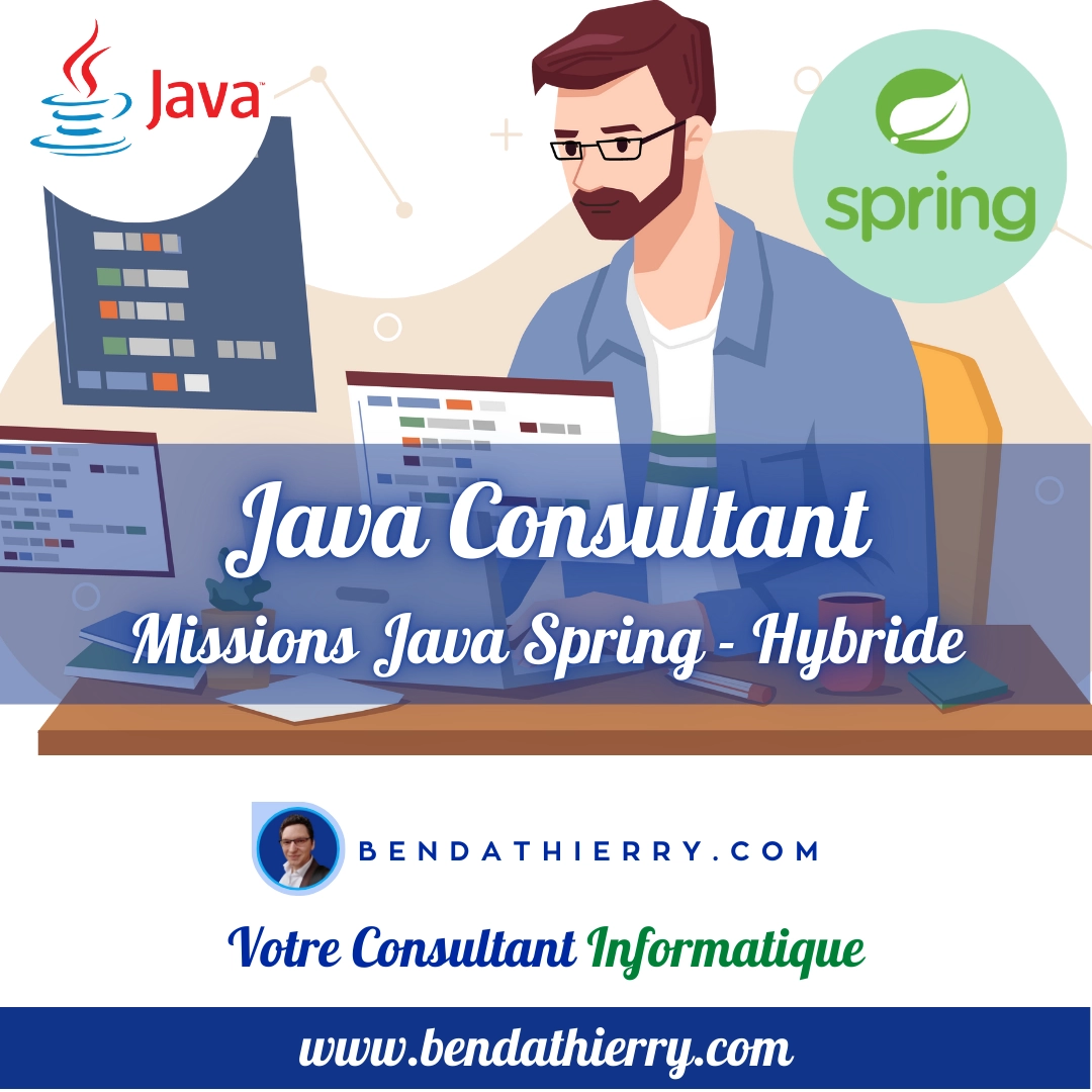 Java Consultant - Spring - Hybride